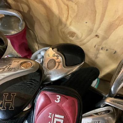 1794 Adams Idea Hybrid Golf Clubs & Callaway Bobby Jones Jesse Ortiz