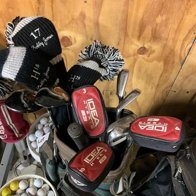 1794 Adams Idea Hybrid Golf Clubs & Callaway Bobby Jones Jesse Ortiz