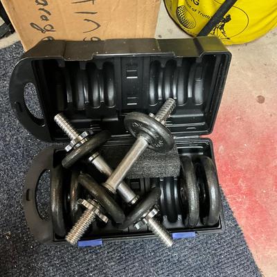 1805 Adjustable Hand Weight Set