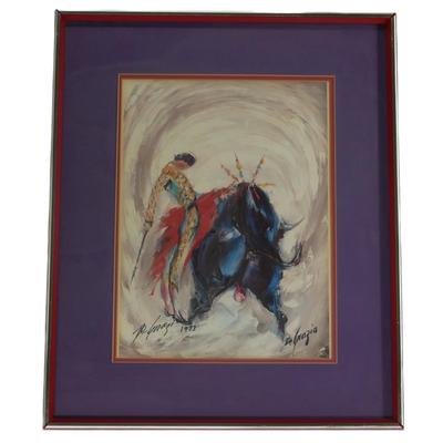 RARE "Classic Natural" by Ettore (Ted) DeGrazia (1909-1982) Double Signed Print