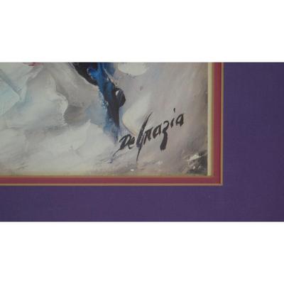 RARE "Classic Natural" by Ettore (Ted) DeGrazia (1909-1982) Double Signed Print