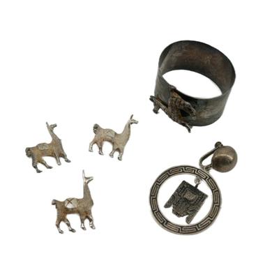 Sterling Silver South American Lot 