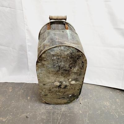 OLD ANTIQUE COPPER WASH TUB OR PLANTER