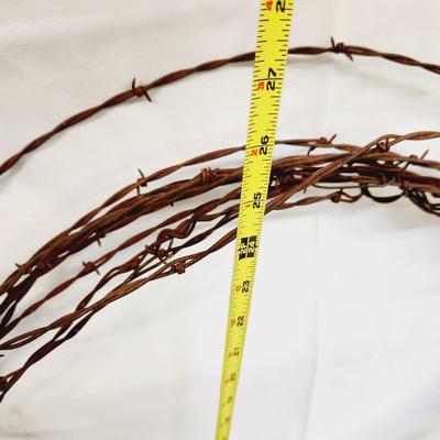 ANTIQUE BARBED WIRE ROLLS
