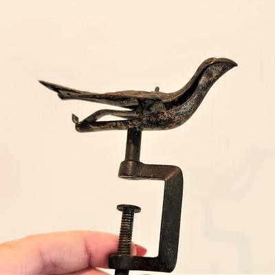 Lot #81  Antique Metal Sewing Bird