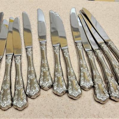 Lot #84  Large Lot of Gorham 18/10 Stainless Flatware