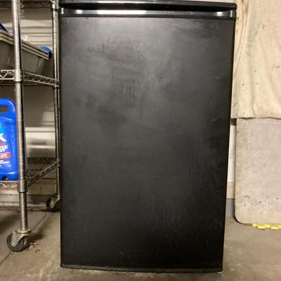 Dorm fridge â€” dark brown