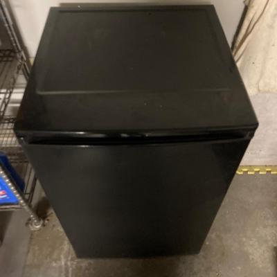 Dorm fridge â€” dark brown