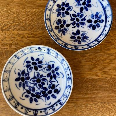 Vintage Set of two Mount Saio Brazil porcelain bowls