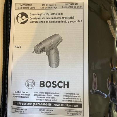 Bosch PS20 1/4
