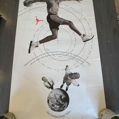 1990 Michael Jordan poster