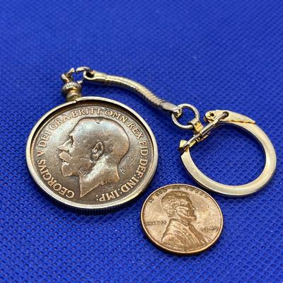 VINTAGE 1915 LARGE BRITISH COPPER PENNY