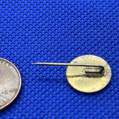 VINTAGE STETSON HAT LOGO PIN ENAMELED