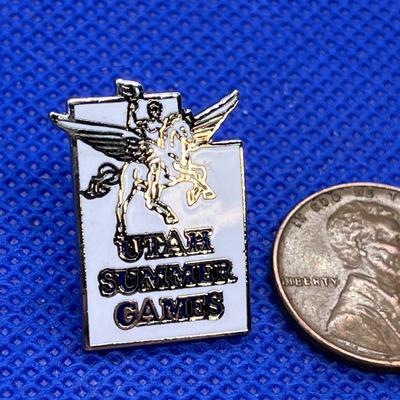 UTAH SUMMER GAMES ENAMELED PEGASUS PIN