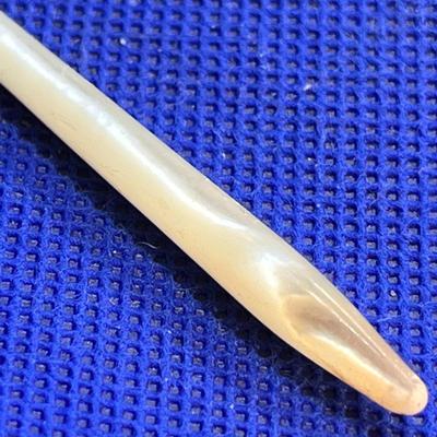 MOTHER OF PEARL SPIKE OLD HAIR PIN