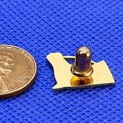 SMALL GOLD TONE HORSE HEAD PIN 