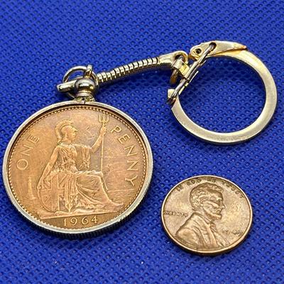 BRITISH QUEEN ELIZABETH PRE-DECIMAL COPPER CENT