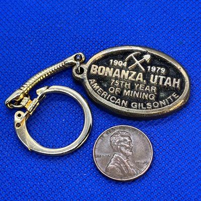 BONANZA UTAH KEY CHAIN FOB 1979