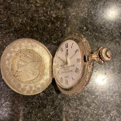 U.S. Commemorative Society Ltd Ed pocket watch