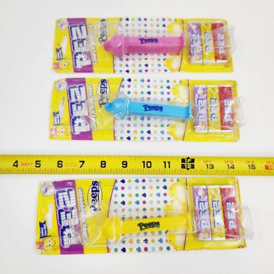 3 - NEW IN PKG PEEPS COLLECTABLE PEZ DISPENSERS