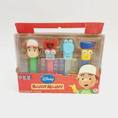 NEW IN PKG - DISNEY HANDY MANNY COLLECTABLE PEZ DISPENSERS