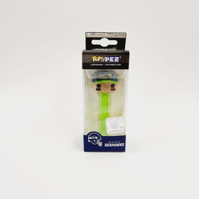 FUNKO PEZ LIMITED EDITION NFL COLLECTABLE SEATTLE SEAHAWK PEZ DISPENSER