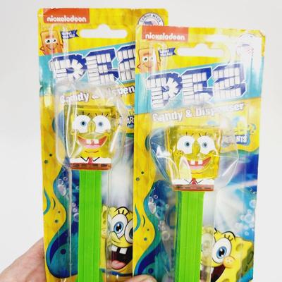 NEW IN PKG - 3 - MULTI SPONGE BOB SQUARE PANTS COLLECTABLE PEZ DISPENSERS