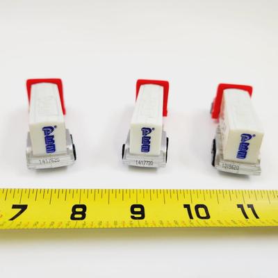 3 - OVER THE ROAD STORE TRUCK COLLECTABLE PEZ DISPENSER BUNDLE