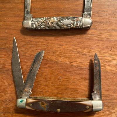Lot of vintage pocket knives