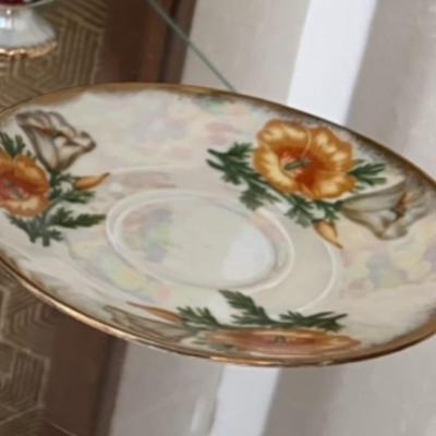 Ucago Flower of the Month August Poppy Saucer