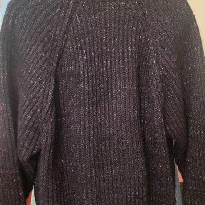 Rare early 80's Liz Clairborne double Breasted sweater
