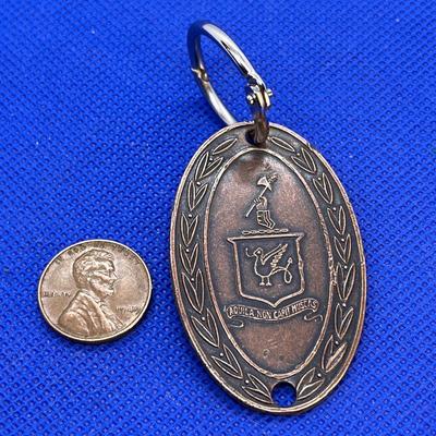 AQUILA NON CAPIT MUSCAS 2" BRASS FOB
