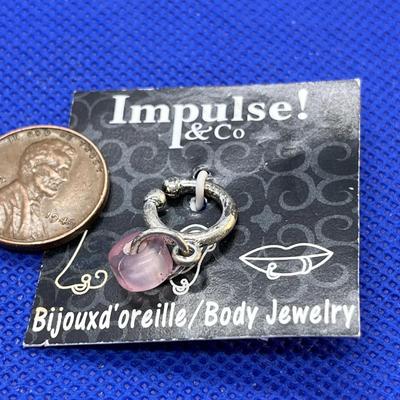 BODY JEWELRY- LIP, EAR, NOSE CLIP