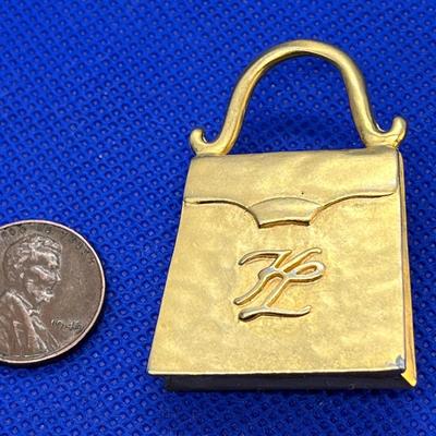 KARL LAGERFIELD PURSE PROMO PIN