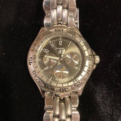 Fossil Blue menâ€™s watch 50 meters