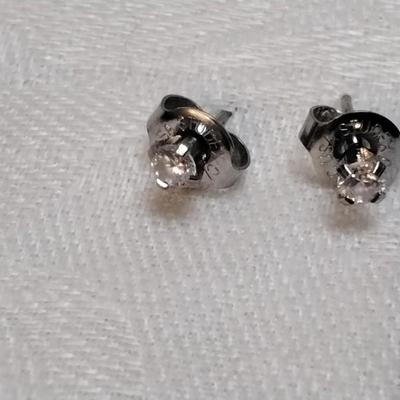 Diamond Stud  925 Earrings