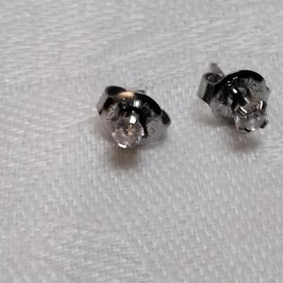 Diamond Stud  925 Earrings