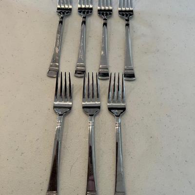 42 piece International Stainless China Set