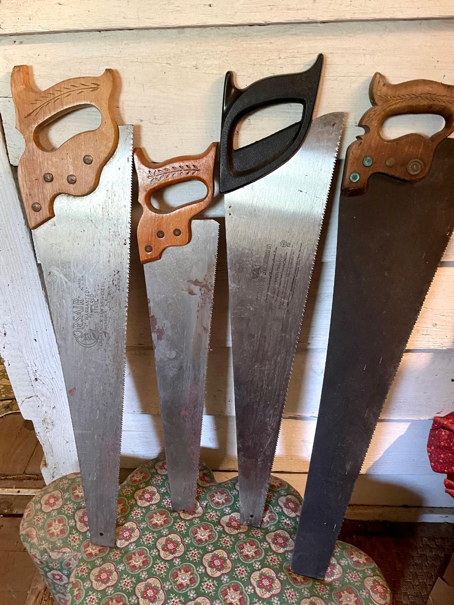 Vintage Hand Saws