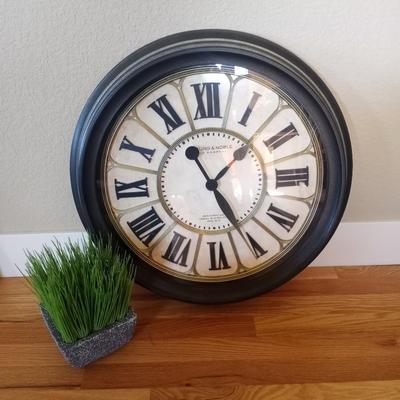 STERLING AND NOBLE CLOCK COMPANY AND FAUX PLANT