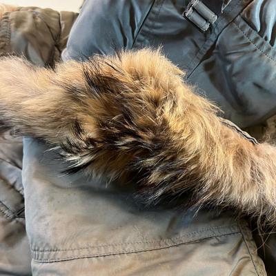 US Air Force Jacket Crew Heavy w attached Hood N-3B 