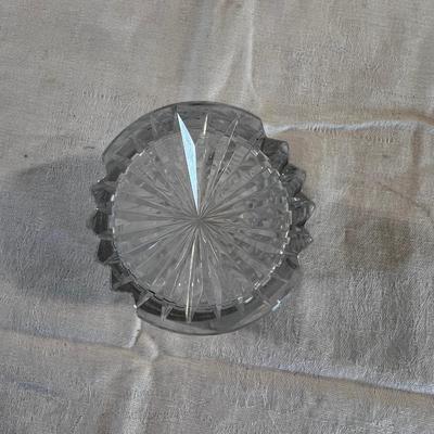 5 Cut Glass Crystal Tumblers 