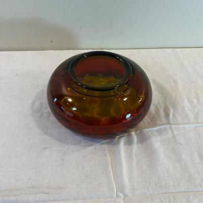 Amberina Red to Amber Glass 