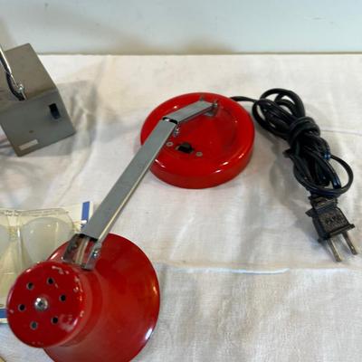 TENSOR Lamps Vintage Pair with Extra Bulbs