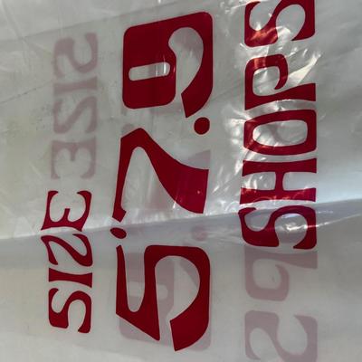 2 Vintage Store Bags - 5 7 9 and Heinz Apothecaries 