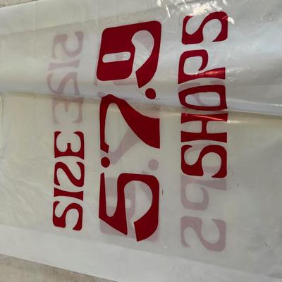 2 Vintage Store Bags - 5 7 9 and Heinz Apothecaries 