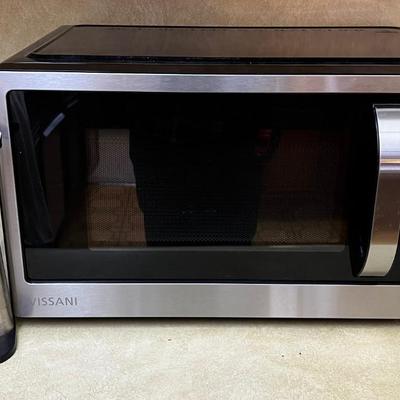 Microwave and Can Opener. 