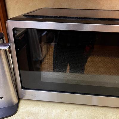 Microwave and Can Opener. 