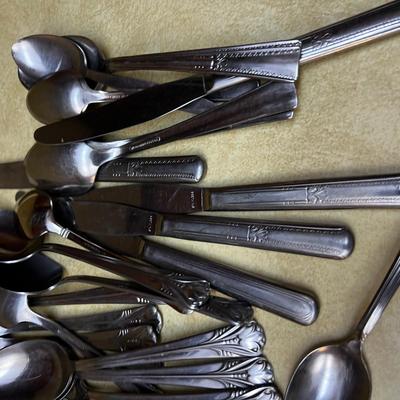 Serval varieties of flatware