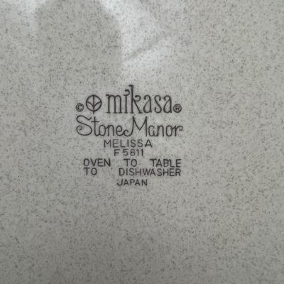 Mikasa Stoneware Sunflower Design Melissa Pattern Plus Extra Amber Tumblers 